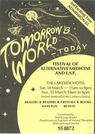 Tomorrow's World Today Festival flier