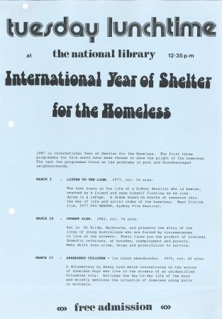 Lunchtime concerts at the National Library