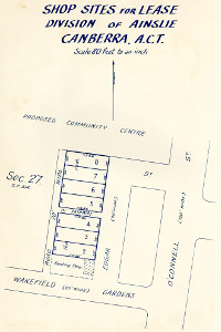 Map of Ainslie Section 27