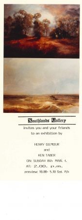 Flier for the Southlands Gallery