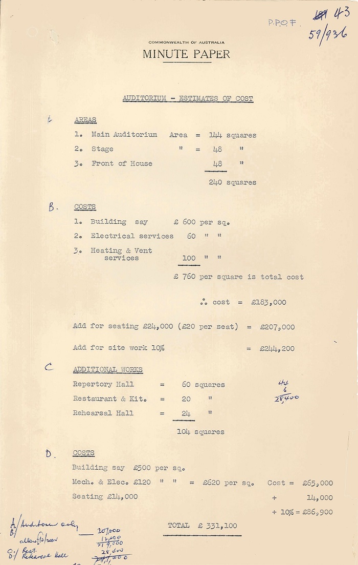 60/400 Part 1 - Canberra Theatre Centre &ndash; Design and Construction - folio 43
