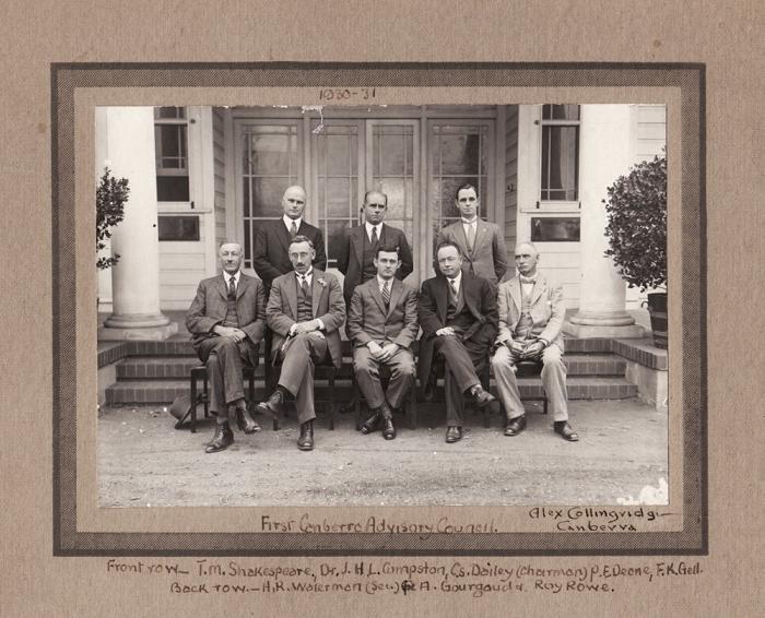 Photo of 1930 Advisory Council