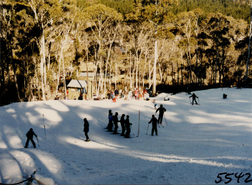 Skiing at Corin Forest