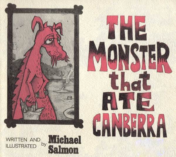 Book cover for The Monster that Ate Canberra