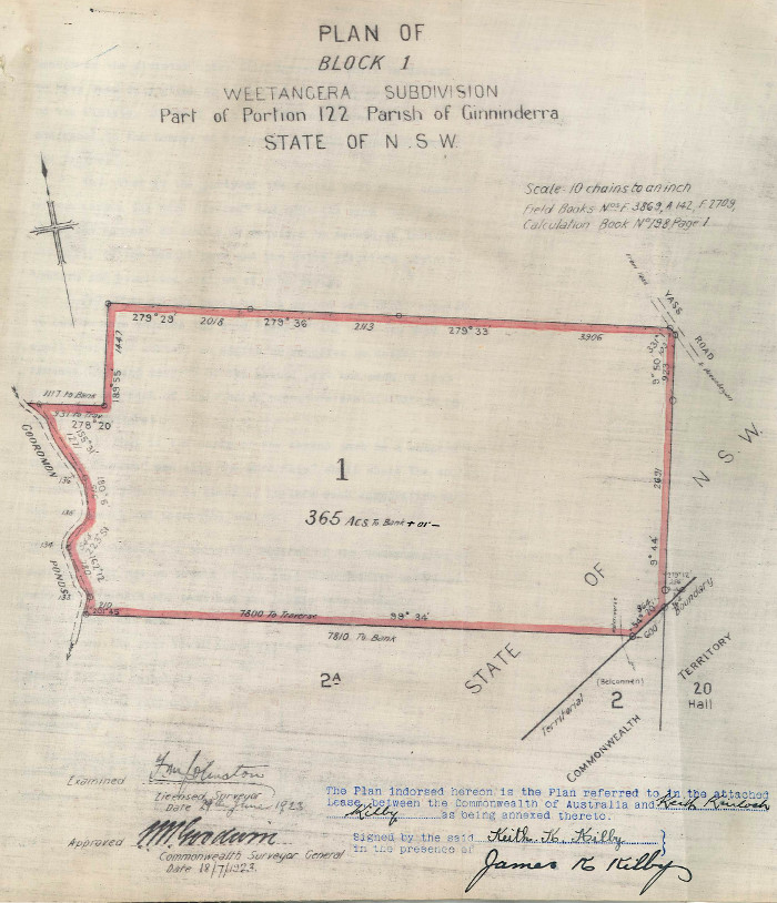 Plan of Belconnen Block 1