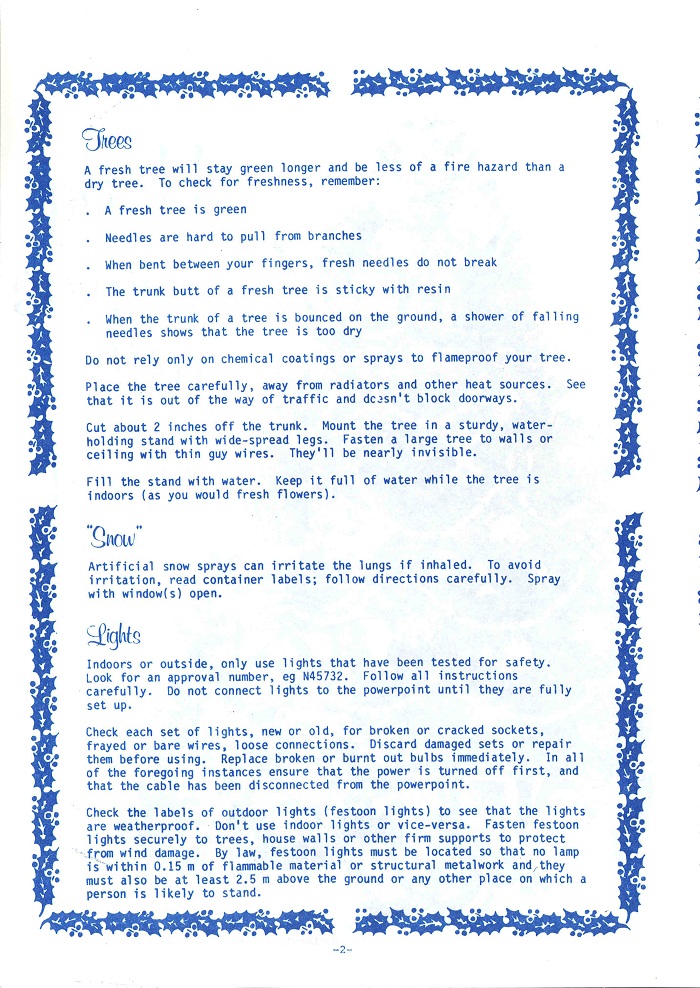 Merry Christmas with Safety Page 2