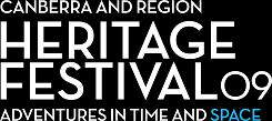 2009 Canberra and Region Heritage Festival logo